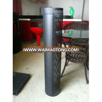 CE and painting galvanized chimney pipe single wall chimney pipe for wood burning stove